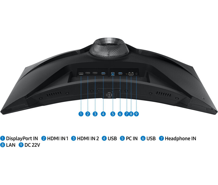 Фото - монитор Монитор игровой 32" Samsung Odyssey G6 S32BG650 (LS32BG650EIXUA)    