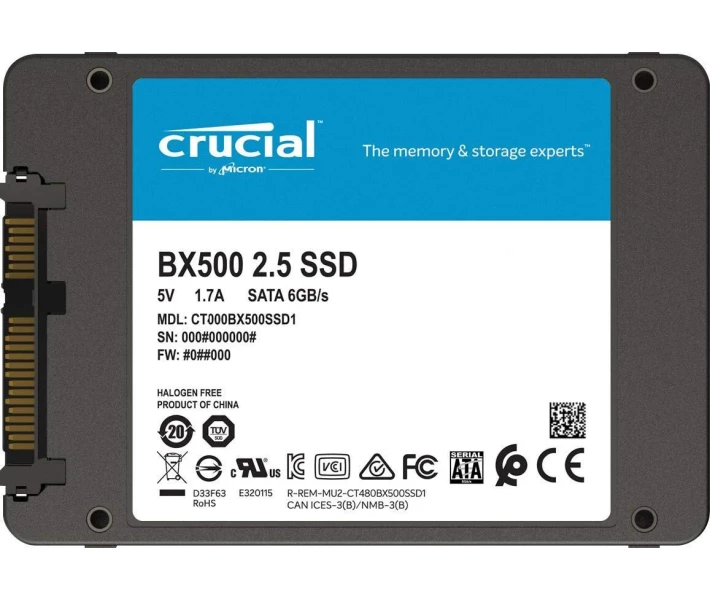 crucial BX500 1000GB 2.5インチ SSD SSD-накопитель Crucial BX500 1TB 2.5