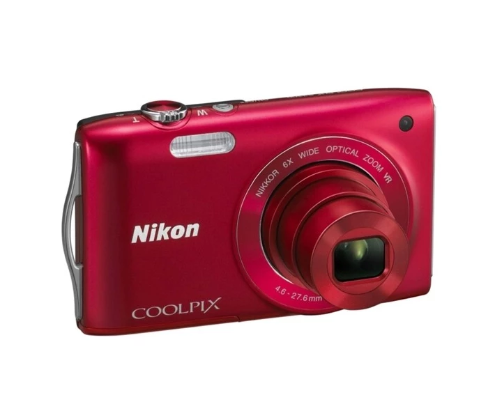 Фото - фотоаппарат Фотоаппарат Nikon Coolpix S3300 red