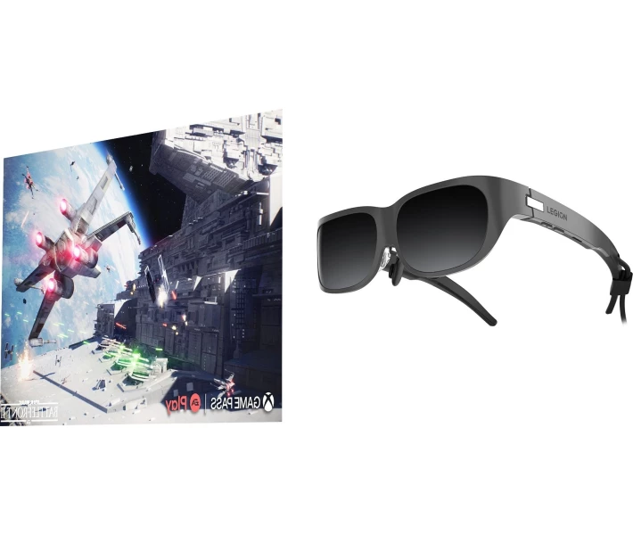 Фото - очки виртуальной реальности Очки виртуальной реальности Lenovo Legion Glasses Gray (GY21M72722)