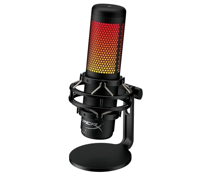 Фото - микрофон для караоке Микрофон HyperX QuadCast S Black (HMIQ1S-XX-RG,G/4P5P7AA) [67623]