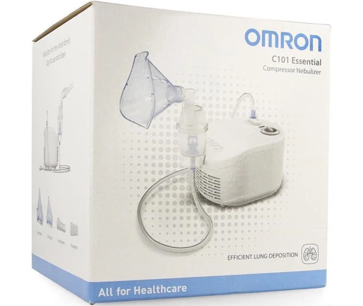 Фото - ингалятор Ингалятор небулайзер компрессорный Omron C101 ESSENTIAL (NE-C101-E)