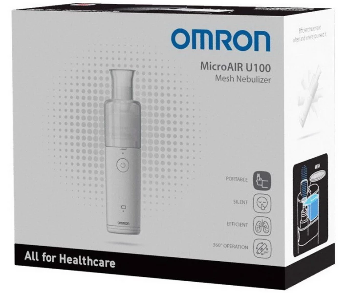 Фото - ингалятор Ингалятор ульразвуковой с МЕШ технологией Omron MicroAIR U-100