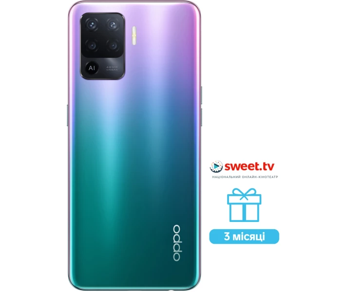 Фото - смартфон и мобильный телефон OPPO Reno5 Lite 8/128 GB Fantastic Purple (фиолетовый)