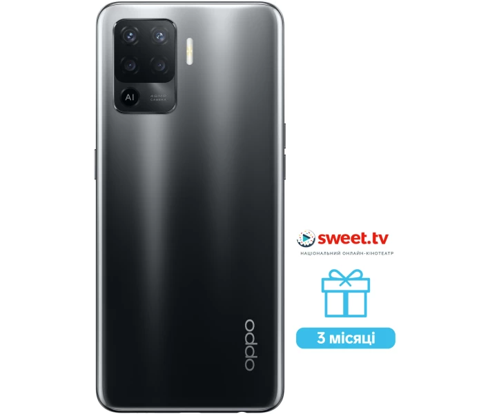 Фото - смартфон и мобильный телефон OPPO Reno5 Lite 8/128 GB Fluid Black (черный)
