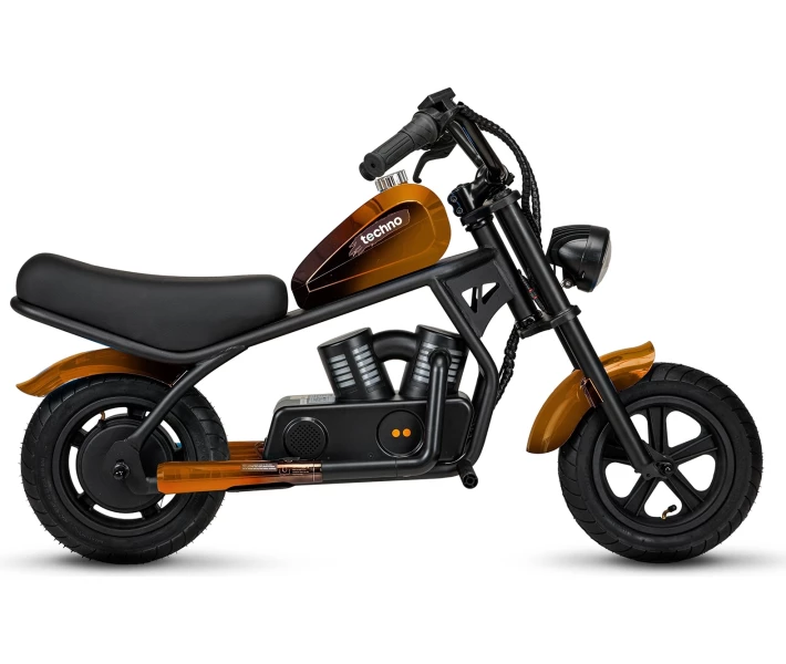 Фото - электромотоцикл Электомотоцикл детский 180 Вт techno ES-60.Orange-Black