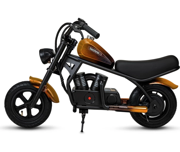Фото - электромотоцикл Электомотоцикл детский 180 Вт techno ES-60.Orange-Black