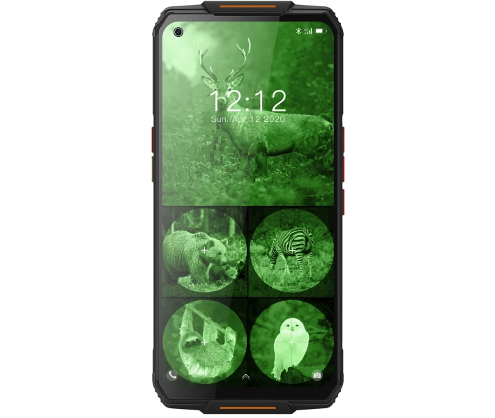 Фото - смартфон и мобильный телефон Смартфон Oukitel WP7 8/128GB Orange with LED UV disinfection lamp