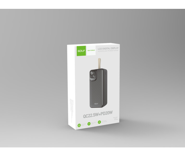Фото - power bank Power Bank Golf P54 40000mah (PD20W+QC22.5W) Black
