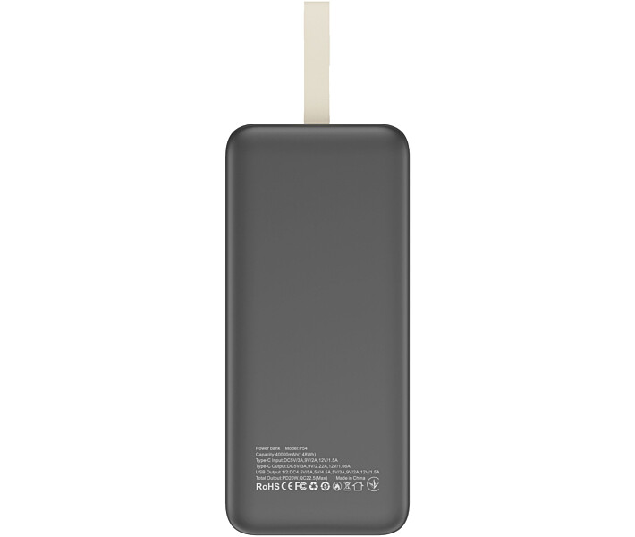 Фото - power bank Power Bank Golf P54 40000mah (PD20W+QC22.5W) Black
