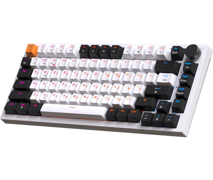 Клавиатура игровая GamePro (Red) с Hot-Swap RGB White (MK160W