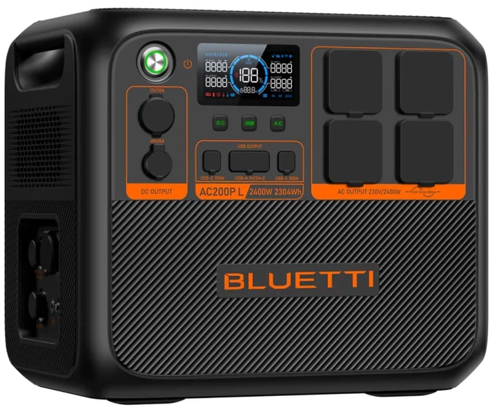 Фото - зарядную станцию Зарядная станция Bluetti AC200PL / 2400 Вт / 2304 Вт·ч / LiFePO4