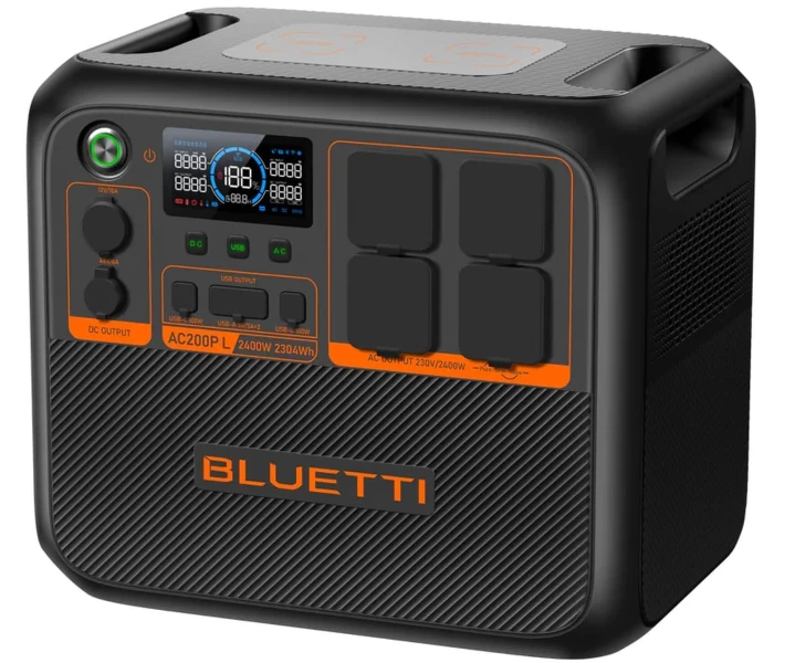 Фото - зарядную станцию Зарядная станция Bluetti AC200PL / 2400 Вт / 2304 Вт·ч / LiFePO4