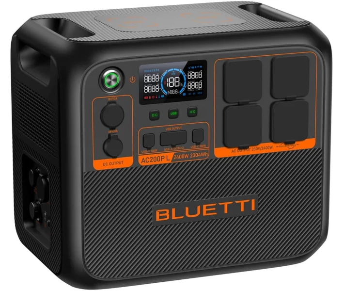 Фото - зарядную станцию Зарядная станция Bluetti AC200PL / 2400 Вт / 2304 Вт·ч / LiFePO4