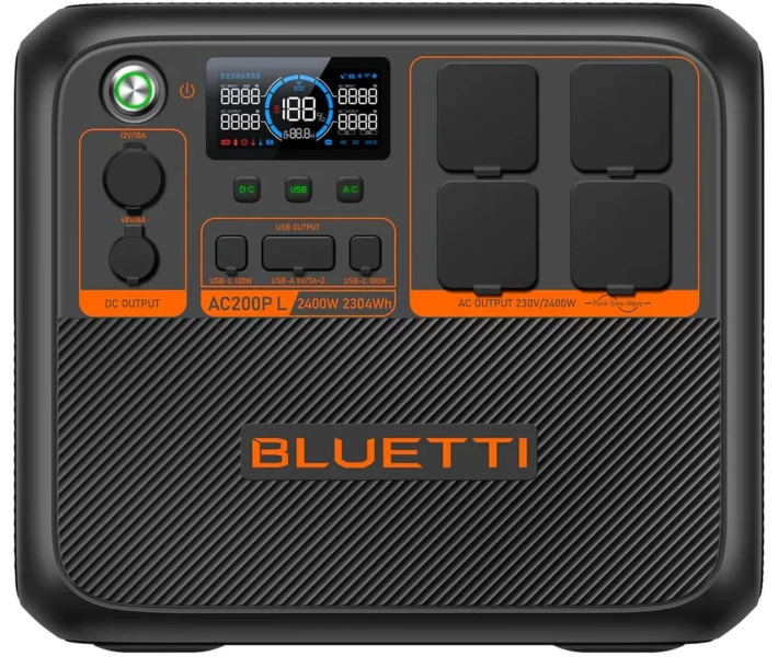 Фото - зарядную станцию Зарядная станция Bluetti AC200PL / 2400 Вт / 2304 Вт·ч / LiFePO4