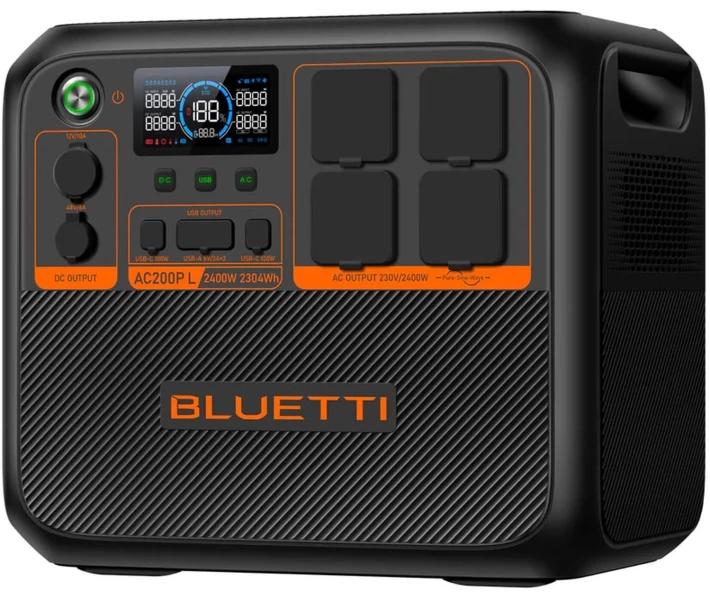 Фото - зарядную станцию Зарядная станция Bluetti AC200PL / 2400 Вт / 2304 Вт·ч / LiFePO4