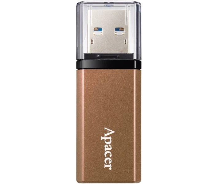 Фото - флешку Флеш-память USB Apacer AH25C 64GB Bronze Brown USB 3.2 (AP64GAH25CJ-1)
