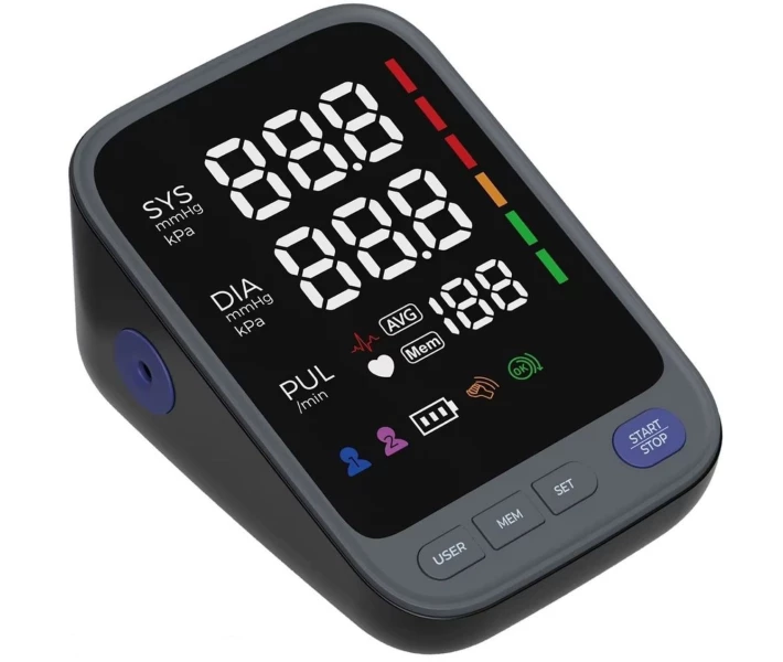 Фото - тонометр Тонометр автоматический AIMED Blood Pressure Pro цвет черный