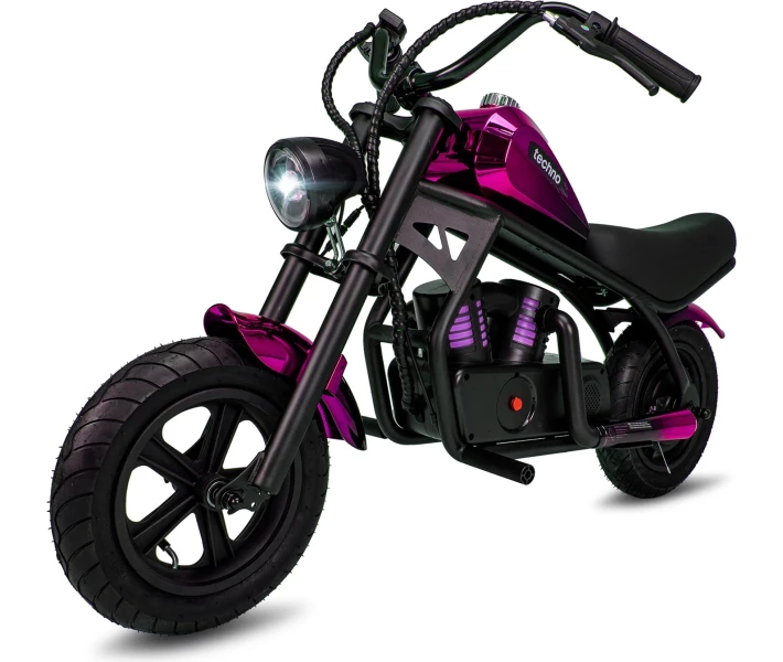Фото - электромотоцикл Электомотоцикл детский 180 Вт techno ES-60.Pink-Black