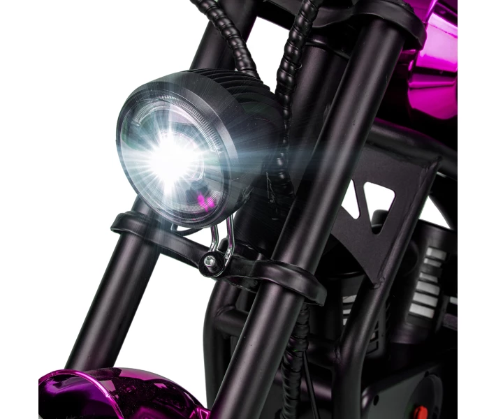 Фото - электромотоцикл Электомотоцикл детский 180 Вт techno ES-60.Pink-Black