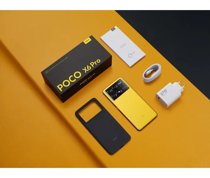 POCO X6 Pro 5G 8/256GB Yellow купить в АЛЛО – цена, характеристики
