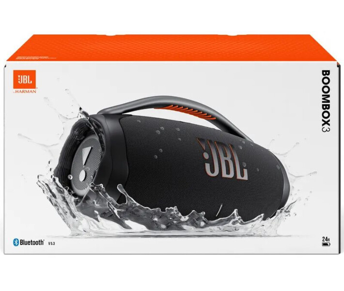 Фото - портативную колонку Портативная акустика JBL Boombox 3 (JBLBOOMBOX3BLKEP) Black