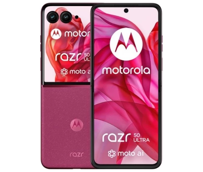 Фото - смартфон и мобильный телефон Moto Razr 50 ultra 12/512 Hot Pink (PB1T0103RS)