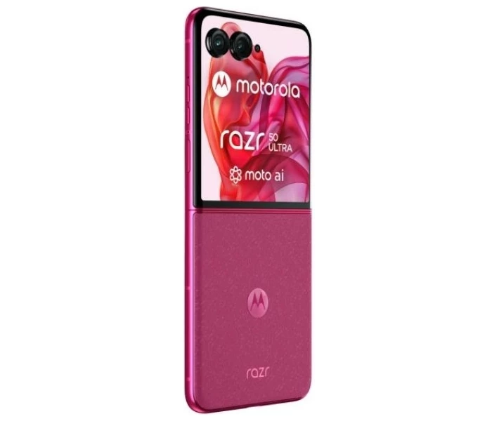 Фото - смартфон и мобильный телефон Moto Razr 50 ultra 12/512 Hot Pink (PB1T0103RS)