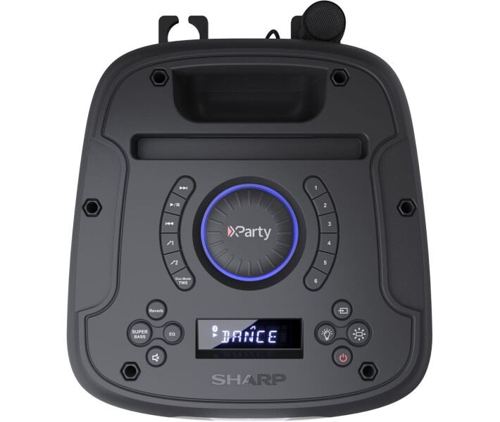 Фото - портативную колонку Акустика SHARP XpartyStreet Beat:Party Speaker PS-949 Black