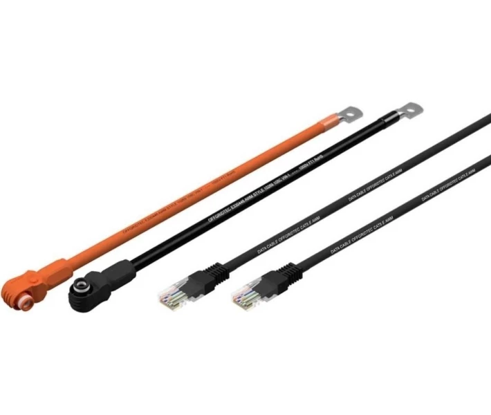 Фото - инвертор Гибридный инвертор Deye SUN-6K-SG03LP1-EU 6kW + Батарея Pylontech US5000 48V, 100Ah, 4,8 кВт/ч (2шт.) + Набор кабелей Pylontech