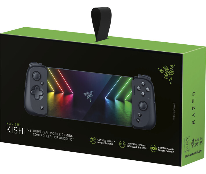 Фото - игровой манипулятор Универсальный геймпад Razer Kishi V2 для Android (RZ06-04180100-R3M1)