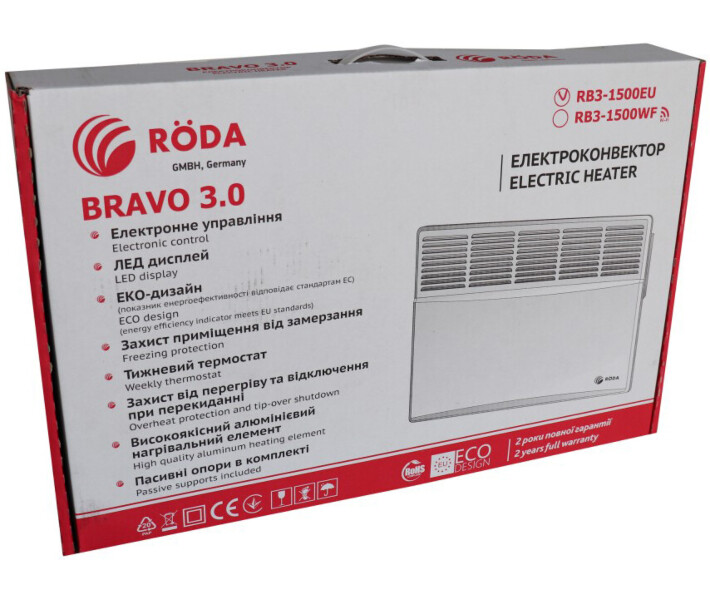 Фото - конвектор Конвектор Roda RB3-2000EU