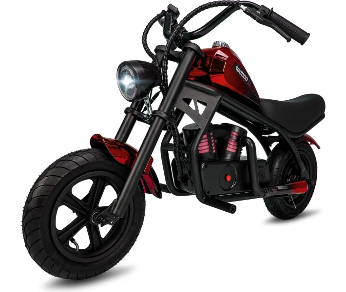 Фото - электромотоцикл Электомотоцикл детский 180 Вт techno ES-60.Red-Black