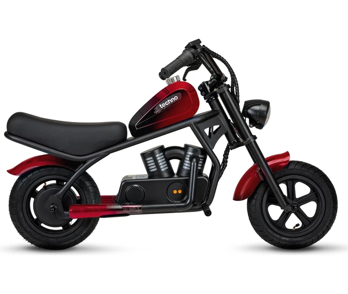 Фото - электромотоцикл Электомотоцикл детский 180 Вт techno ES-60.Red-Black