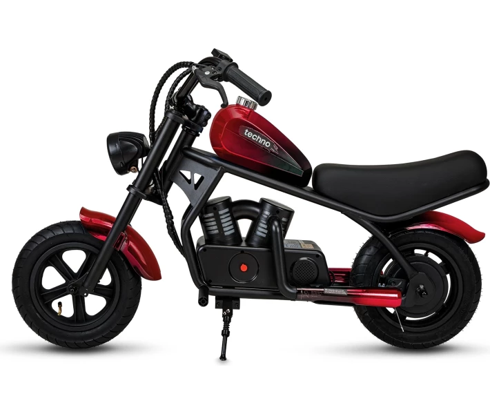 Фото - электромотоцикл Электомотоцикл детский 180 Вт techno ES-60.Red-Black