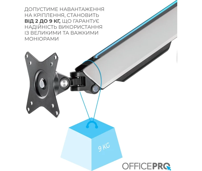 Фото - кронштейн для телевизора Настольное крепление для монитора OfficePro MA901W plus
