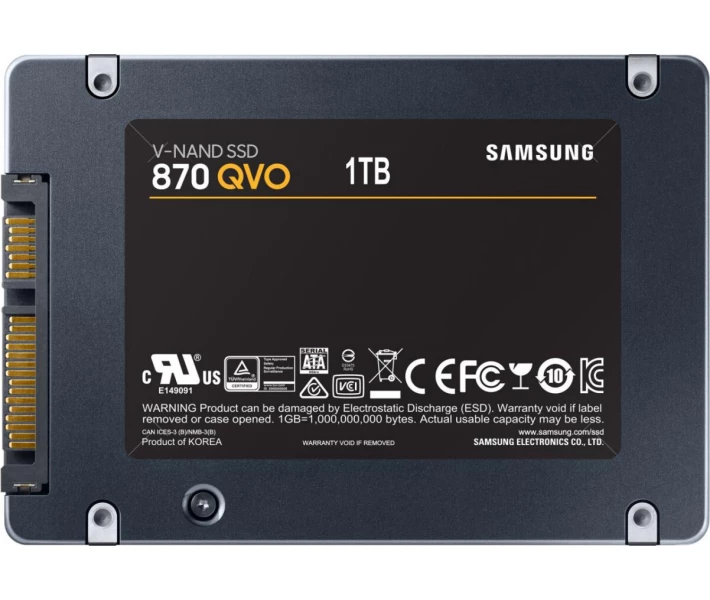Samsung 870 QVO 1TB SSD SATA 2.5インチ SSD-накопитель Samsung 870 QVO 1TB 2.5