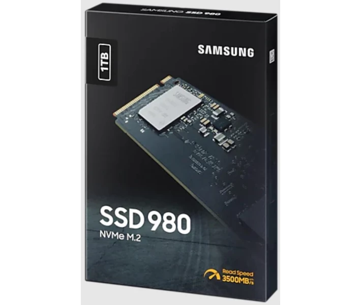 サムスン SAMSUNG SSD NVMe M.2 SSD 980 1TB SSD-накопитель Samsung 980 1TB M.2 PCIe 3.0 x4 V-NAND 3bit