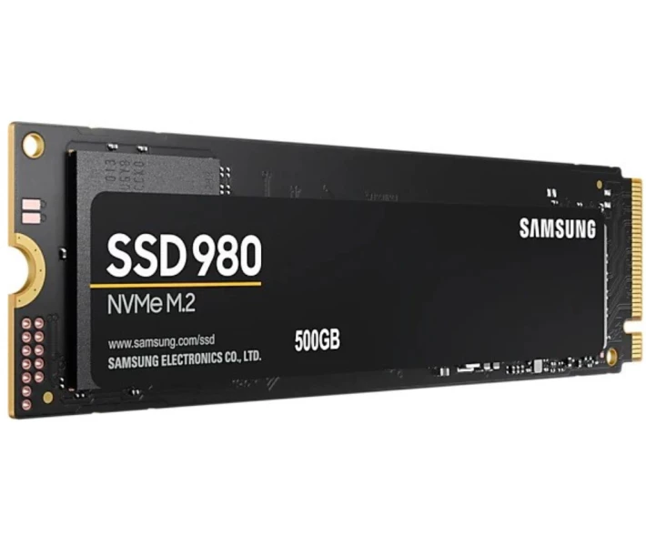 Samsung SSD 980 500GB NVMe M.2[使用時間81時間] SSD-накопитель Samsung 980 500GB M.2 PCIe 3.0 x4 V-NAND 3bit MLC