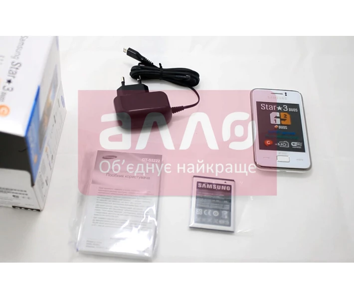 Фото - смартфон и мобильный телефон Samsung Star 3 Duos S5222 black