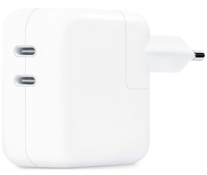 Фото - зарядное устройство для телефона и планшета Зарядное устройство Apple 35W Dual USB-C (MNWP3) белый