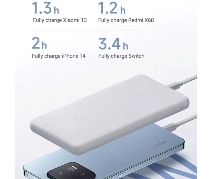 Фото - power bank Внешн_АКБ Xiaomi 10000mAh 22.5W Lite (BHR9350GL) белый