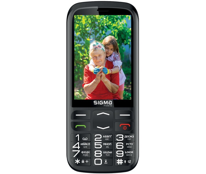 Фото - смартфон и мобильный телефон Мобильный телефон Sigma mobile Comfort 50 Optima TYPE-C black