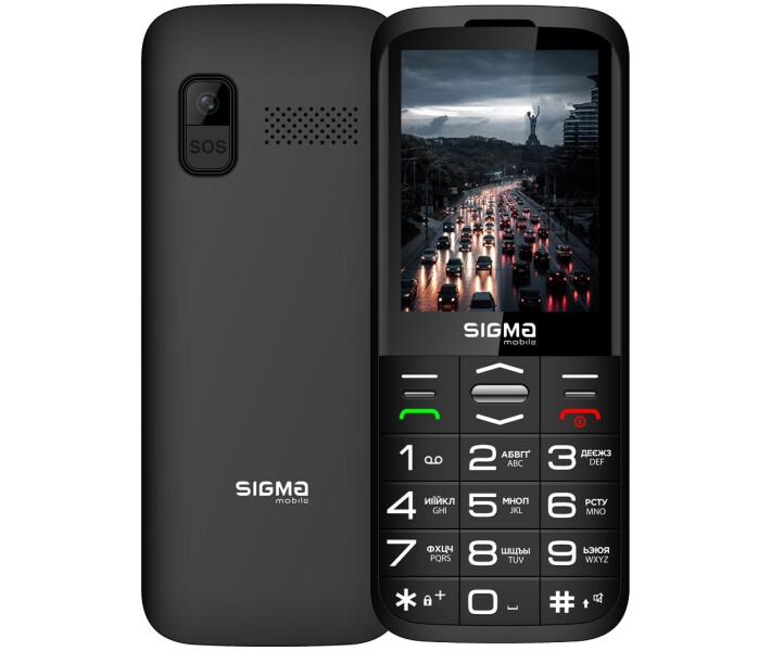 Фото - смартфон и мобильный телефон Мобильный телефон Sigma mobile Comfort 50 GRACE TYPE-C black