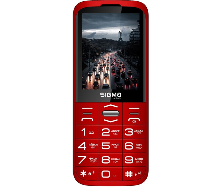 Фото - смартфон и мобильный телефон Мобильный телефон Sigma mobile Comfort 50 GRACE TYPE-C red