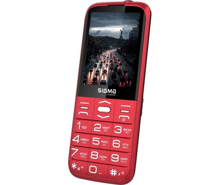 Фото - смартфон и мобильный телефон Мобильный телефон Sigma mobile Comfort 50 GRACE TYPE-C red