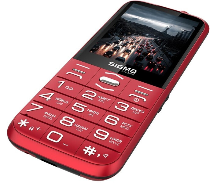 Фото - смартфон и мобильный телефон Мобильный телефон Sigma mobile Comfort 50 GRACE TYPE-C red