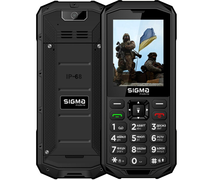 Фото - смартфон и мобильный телефон Мобильный телефон Sigma mobile X-treme PA68 black