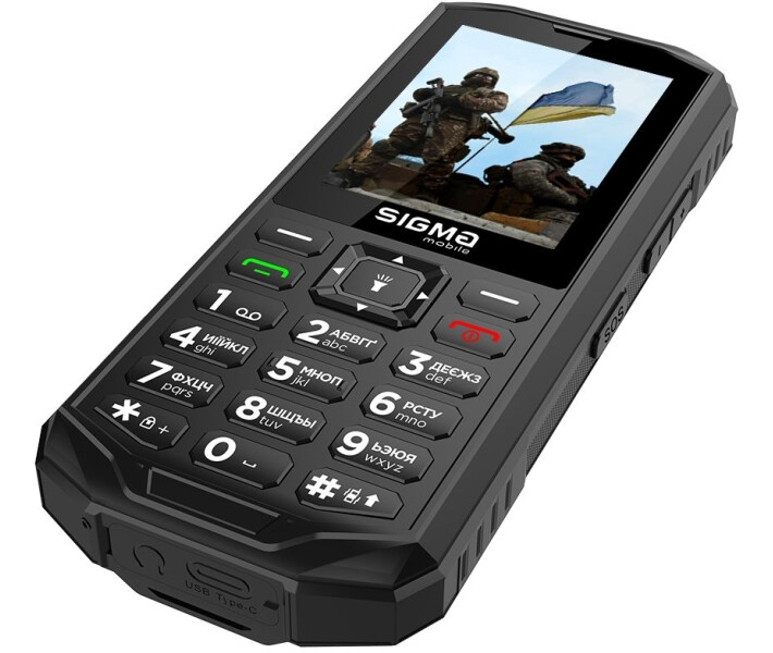 Фото - смартфон и мобильный телефон Мобильный телефон Sigma mobile X-treme PA68 black