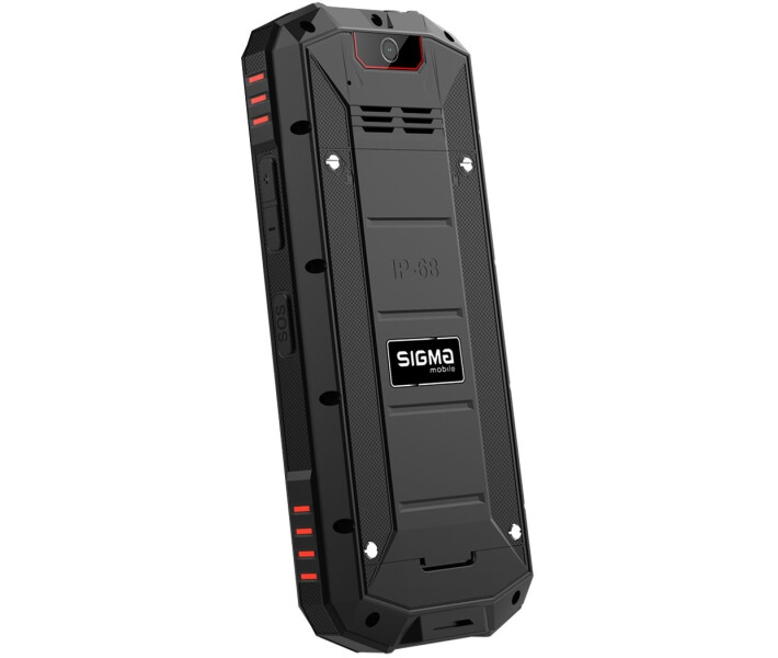 Фото - смартфон и мобильный телефон Мобильный телефон Sigma mobile X-treme PA68 black-red